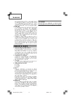 Предварительный просмотр 28 страницы Hitachi UC 18YGL2 Handling Instructions Manual