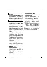 Предварительный просмотр 14 страницы Hitachi UC 18YGSL Handling Instructions Manual