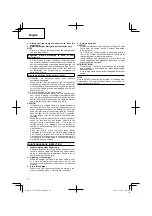 Preview for 12 page of Hitachi UC 18YKL Handling Instructions Manual