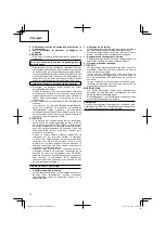 Preview for 20 page of Hitachi UC 18YKL Handling Instructions Manual