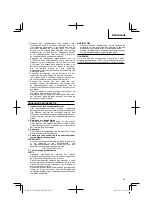 Preview for 25 page of Hitachi UC 18YML2 Handling Instructions Manual