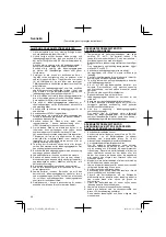 Preview for 38 page of Hitachi UC 18YML2 Handling Instructions Manual