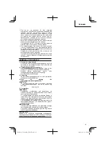 Preview for 41 page of Hitachi UC 18YML2 Handling Instructions Manual