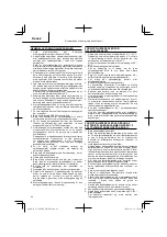 Preview for 42 page of Hitachi UC 18YML2 Handling Instructions Manual