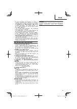 Preview for 45 page of Hitachi UC 18YML2 Handling Instructions Manual