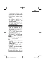 Preview for 49 page of Hitachi UC 18YML2 Handling Instructions Manual