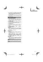 Preview for 53 page of Hitachi UC 18YML2 Handling Instructions Manual