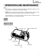 Preview for 7 page of Hitachi UC 24YJ Safety Instructions And Instruction Manual