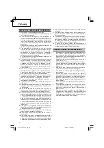 Preview for 22 page of Hitachi UC 36YRL Handling Instructions Manual