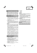 Preview for 31 page of Hitachi UC 36YRL Handling Instructions Manual