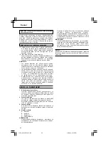 Preview for 40 page of Hitachi UC 36YRL Handling Instructions Manual