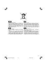 Preview for 43 page of Hitachi UC 36YRL Handling Instructions Manual