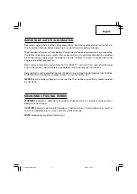 Предварительный просмотр 3 страницы Hitachi UC 3SML Safety Instructions And Instruction Manual