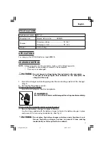 Предварительный просмотр 9 страницы Hitachi UC 3SML Safety Instructions And Instruction Manual