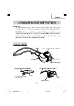 Предварительный просмотр 19 страницы Hitachi UC 3SML Safety Instructions And Instruction Manual