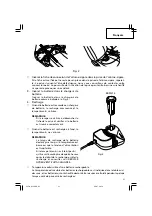 Предварительный просмотр 21 страницы Hitachi UC 3SML Safety Instructions And Instruction Manual