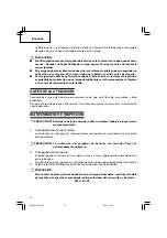 Предварительный просмотр 34 страницы Hitachi UC 3SML Safety Instructions And Instruction Manual