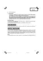 Предварительный просмотр 35 страницы Hitachi UC 3SML Safety Instructions And Instruction Manual