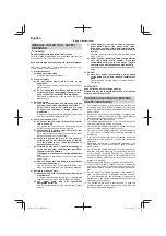 Preview for 2 page of Hitachi UJ 18DSL Handling Instructions Manual