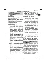 Preview for 7 page of Hitachi UJ 18DSL Handling Instructions Manual