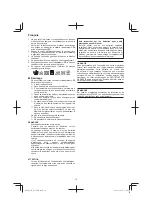 Preview for 18 page of Hitachi UJ 18DSL Handling Instructions Manual