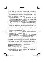 Preview for 20 page of Hitachi UJ 18DSL Handling Instructions Manual