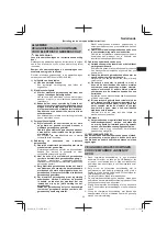 Preview for 25 page of Hitachi UJ 18DSL Handling Instructions Manual