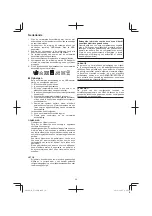 Preview for 30 page of Hitachi UJ 18DSL Handling Instructions Manual