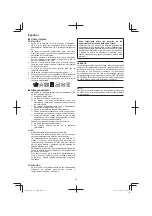 Preview for 36 page of Hitachi UJ 18DSL Handling Instructions Manual