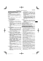 Preview for 43 page of Hitachi UJ 18DSL Handling Instructions Manual