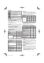 Preview for 46 page of Hitachi UJ 18DSL Handling Instructions Manual