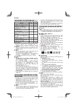 Preview for 52 page of Hitachi UJ 18DSL Handling Instructions Manual