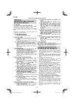 Preview for 54 page of Hitachi UJ 18DSL Handling Instructions Manual