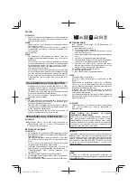 Preview for 58 page of Hitachi UJ 18DSL Handling Instructions Manual