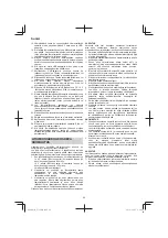 Preview for 60 page of Hitachi UJ 18DSL Handling Instructions Manual