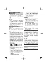 Preview for 70 page of Hitachi UJ 18DSL Handling Instructions Manual