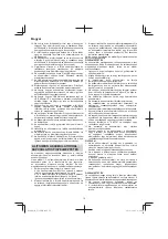 Preview for 72 page of Hitachi UJ 18DSL Handling Instructions Manual