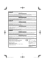 Preview for 85 page of Hitachi UJ 18DSL Handling Instructions Manual