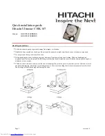 Preview for 1 page of Hitachi Ultrastar C10K147 Quick Installation Manual