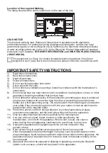 Preview for 3 page of Hitachi ULTRAVISION 48C6 Owner'S Manual