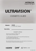 Hitachi Ultravision C55M6 Owner'S Manual preview