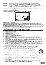 Предварительный просмотр 3 страницы Hitachi Ultravision C55M6 Owner'S Manual