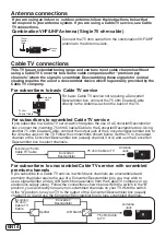 Предварительный просмотр 14 страницы Hitachi Ultravision C55M6 Owner'S Manual