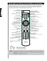 Предварительный просмотр 10 страницы Hitachi UltraVision L42V651 Operating Manual