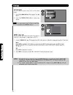 Предварительный просмотр 58 страницы Hitachi UltraVision L42V651 Operating Manual