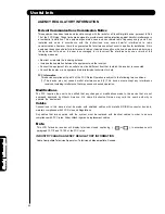 Предварительный просмотр 64 страницы Hitachi UltraVision L42V651 Operating Manual