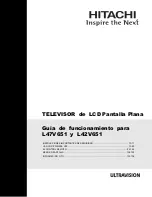 Предварительный просмотр 69 страницы Hitachi UltraVision L42V651 Operating Manual