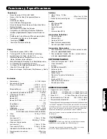 Предварительный просмотр 133 страницы Hitachi UltraVision L42V651 Operating Manual