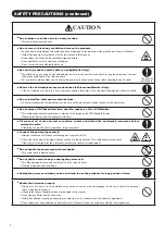 Предварительный просмотр 8 страницы Hitachi ULTRAVISION UT32S402 Operating Manual