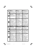 Предварительный просмотр 4 страницы Hitachi um 12vst Handling Instructions Manual